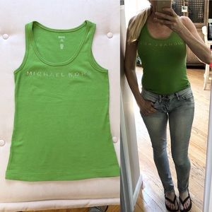 Michael Kors Rhinestone Tank Top
